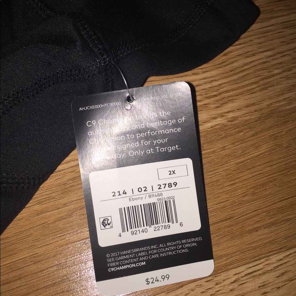 Champion workout top and pants wide leg new XXL - Picture 4 of 6